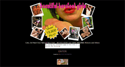 Desktop Screenshot of beautifulbarefootgirls.com